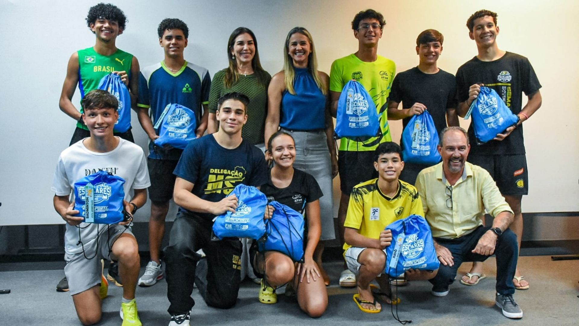 Delegação de MS vai ao Paraná neste sábado para disputar os Jogos da Juventude