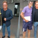 Leonardo é recepcionado por fãs ao chegar em Campo Grande para show na Expogenética