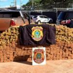 1,8 tonelada de maconha é encontrada em veículo abandonado