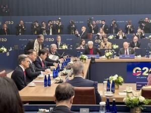 Mauro Vieira e Marco Rubio participam de encontro de chanceleres do G20