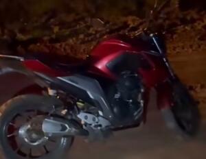 Motocicleta furtada em Campo Grande que pode ter sido usada em tentativa de homicídio é encontrada