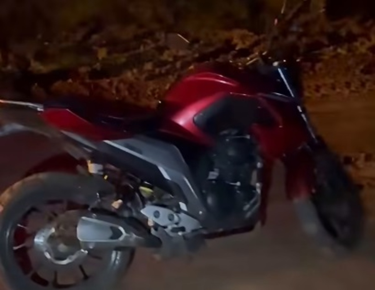 Motocicleta furtada em Campo Grande que pode ter sido usada em tentativa de homicídio é encontrada