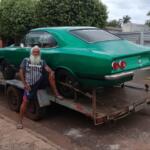 Do golpe ao reencontro: Opala ‘verdão’ é recuperado após 36 dias e volta para a garagem do dono