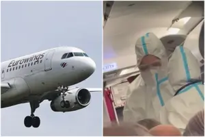 Passageiros têm crise de vômitos durante decolagem em meio a surto de vírus