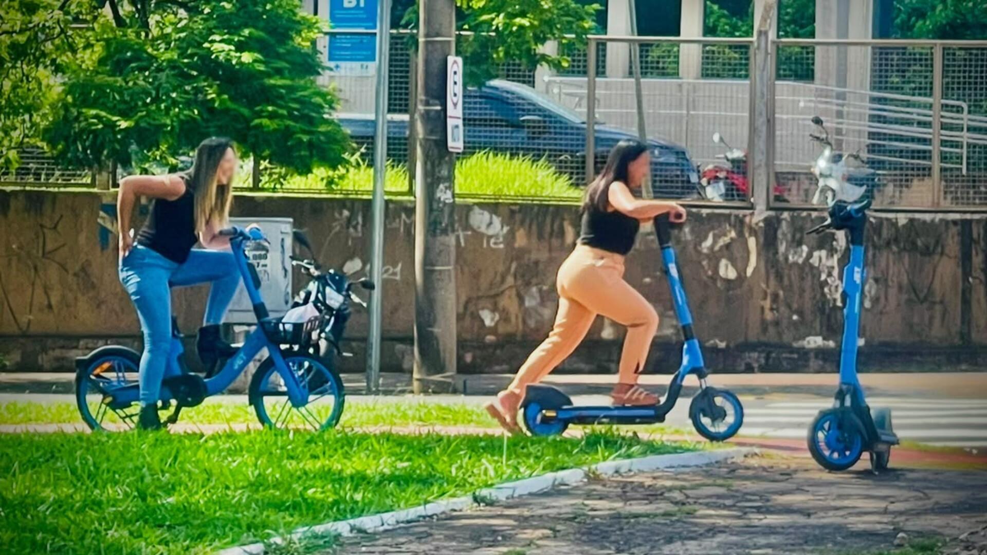 Já testou? Além dos patinetes, bicicletas elétricas começam a operar em Campo Grande