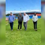Petrallás realiza vistoria no Jacques da Luz antes do início da Copa MS