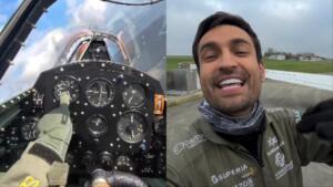 Abandonou o Brasileirinho? Piloto de MS voa em avião lendário da Segunda Guerra na ‘volta ao mundo’