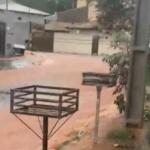 Lagoa de contenção rompe novamente no Água Limpa Park devido à chuva constante