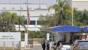 Embaixada e consulados dos EUA no Brasil têm serviço suspenso por segurança