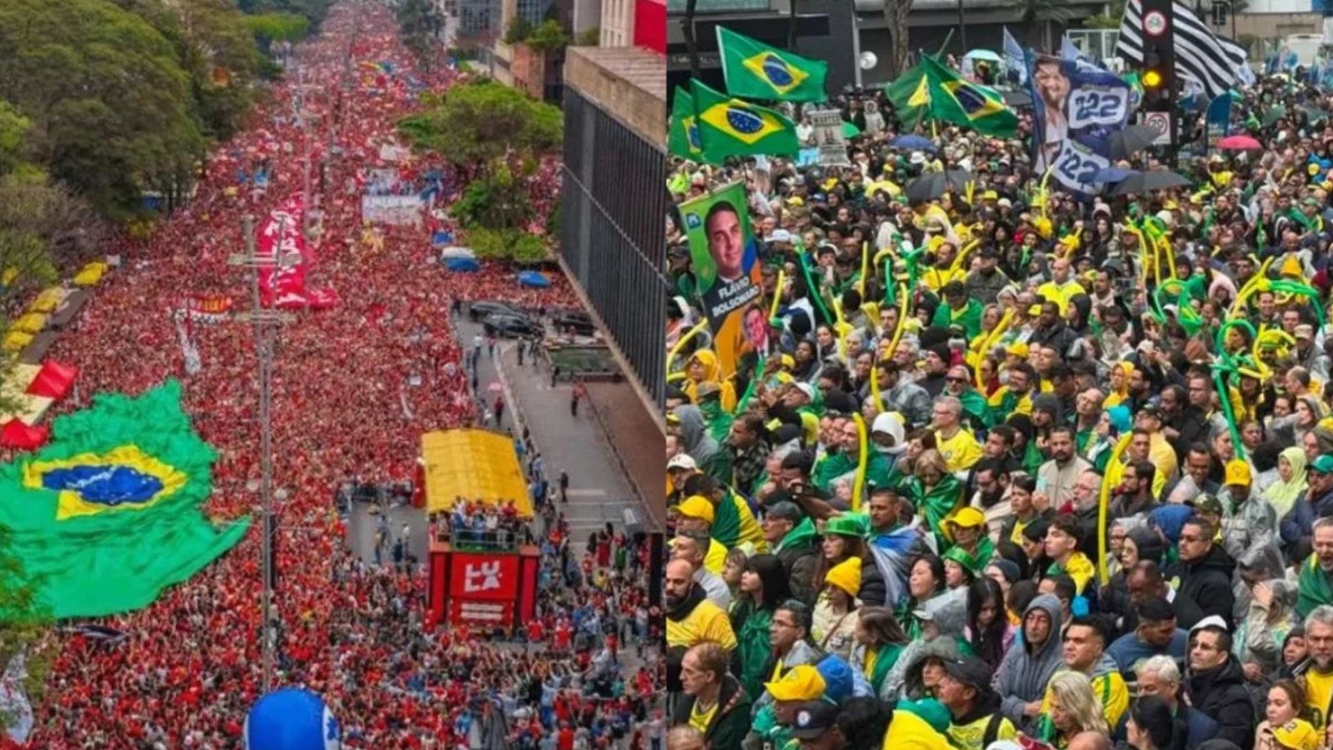 Flávio Bolsonaro ocupa Av. Paulista enquanto PT aposta em atos descentralizados