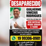 Família procura por rapaz que desapareceu quando viajava a trabalho em Ponta Porã