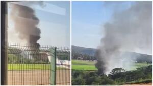 Avião da PM cai e deixa três mortos em Minas Gerais